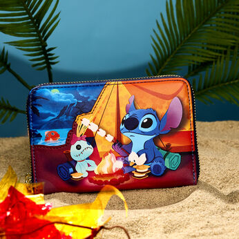 Stitch Camping Cuties Zip Around Wallet, Image 2