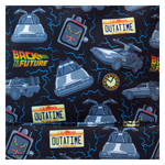 Back To The Future 40th Anniversary All-Over Print Nylon Full-Size Backpack, , hi-res view 7