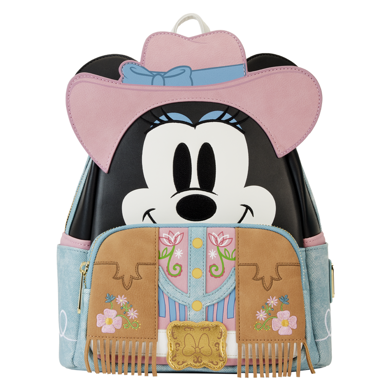 Western Minnie Mouse Cosplay Mini Backpack, , hi-res view 1