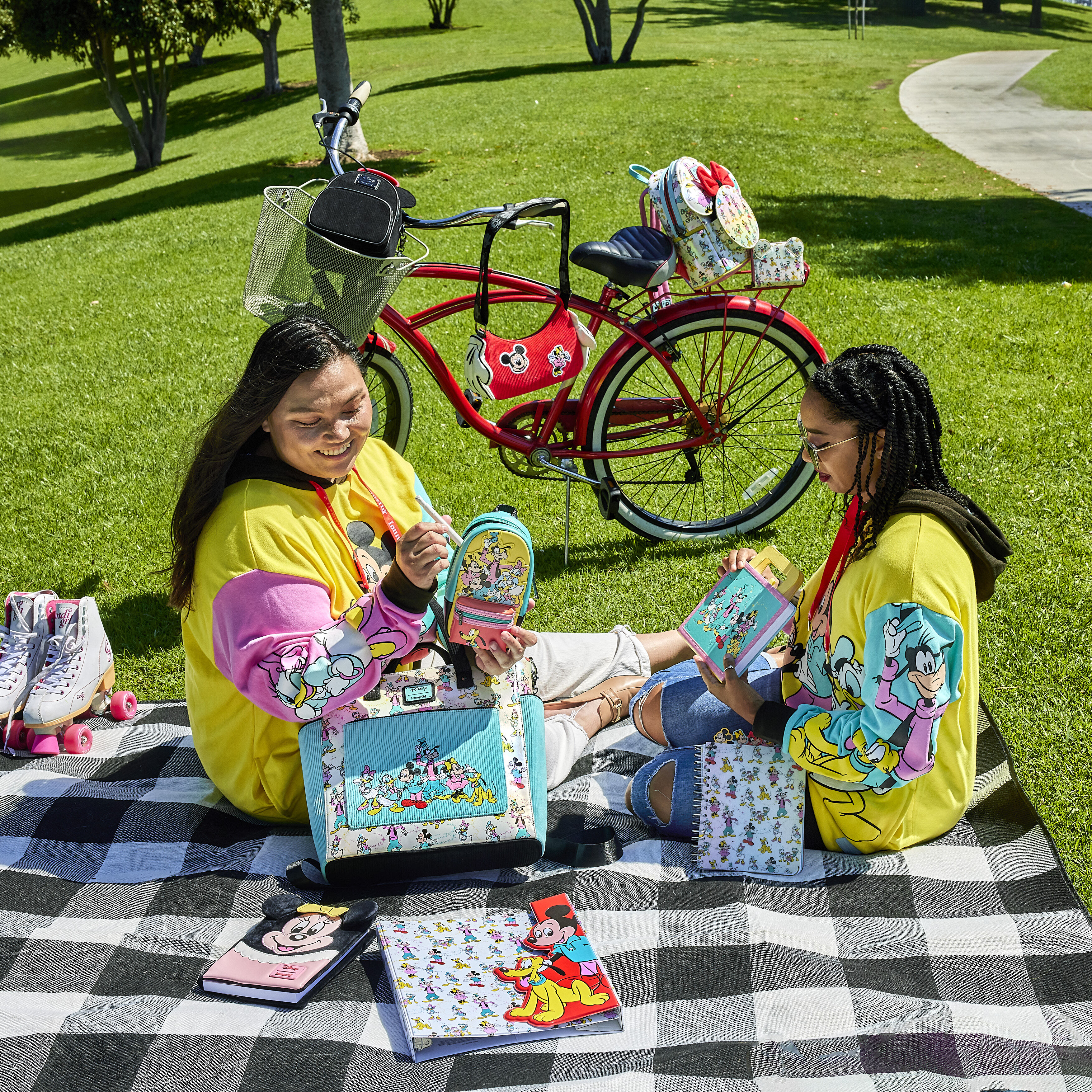 Mickey and best sale friends loungefly