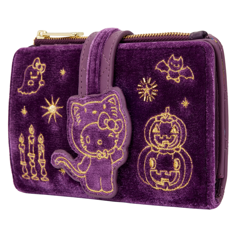 Sanrio Hello Kitty & Friends Exclusive Halloween Costume Velvet Flap Wallet, , hi-res view 4