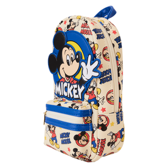 Mickey Mouse Classic Cosplay Stationery Mini Backpack Pencil Case, Image 2