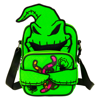 The Nightmare Before Christmas Oogie Boogie Glow Crossbuddies® Cosplay Crossbody Bag with Coin Bag, Image 2