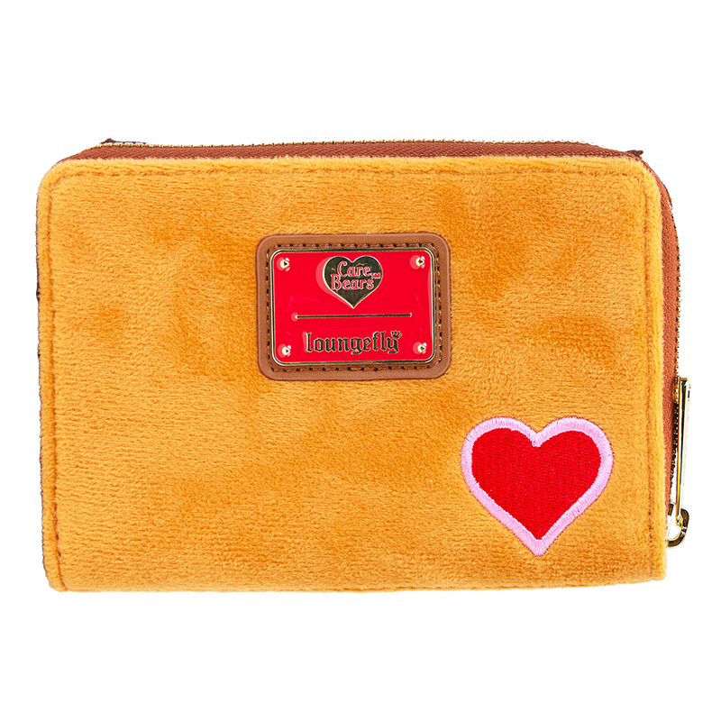 Care Bears Exclusive Tenderheart Bear Plush Cosplay Zip Around Wallet, , hi-res view 7