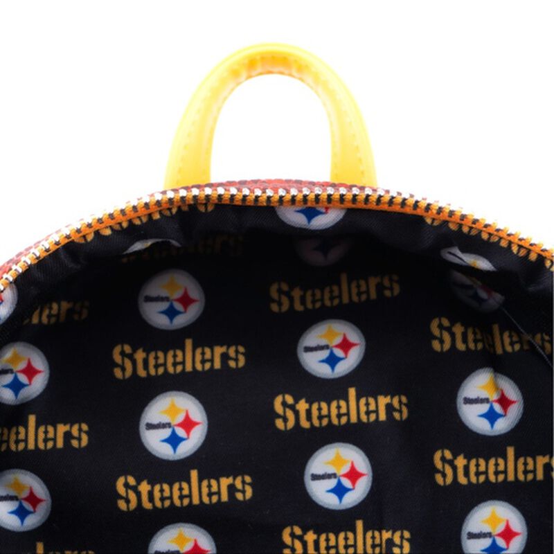 NFL Pittsburgh Steelers Pigskin Logo Mini Backpack, , hi-res view 4