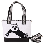 Kung Fu Panda Sherpa Mini Tote Crossbody Bag, , hi-res view 1