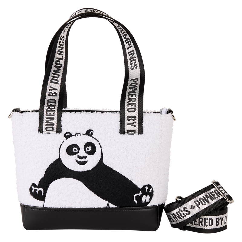 Kung Fu Panda Sherpa Mini Tote Crossbody Bag, , hi-res view 1