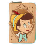 Pinocchio Cameo Zip Around Wallet, , hi-res view 1