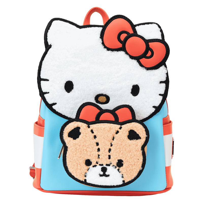 Sanrio Hello Kitty & Tiny Chum Bear Sherpa Mini Backpack, , hi-res view 1