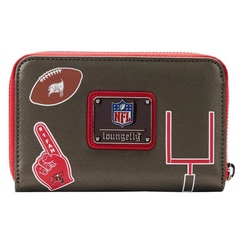 NFL Tampa Bay Buccaneers Patches Zip Around Wallet, , hi-res image number 3