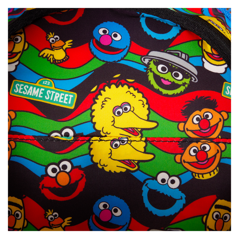 Sesame Street Lenticular Retro TV Triple Lenticular Crossbody Bag, , hi-res view 9