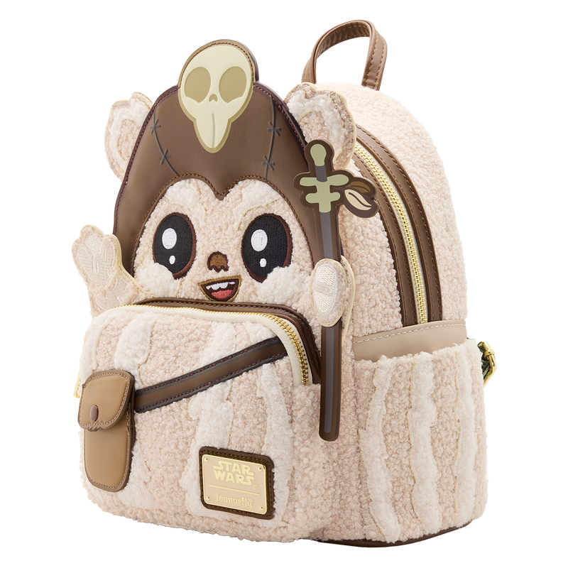 Star Wars Limited Edition Logray Ewok Plush Cosplay Mini Backpack, , hi-res view 3