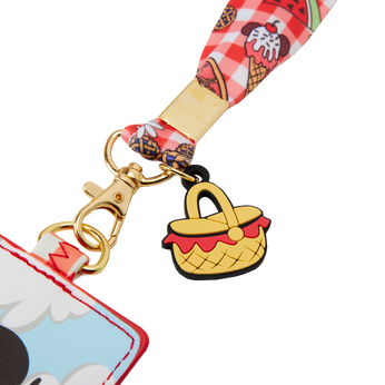 Mickey & Friends Picnic Lanyard With Card Holder, Image 2