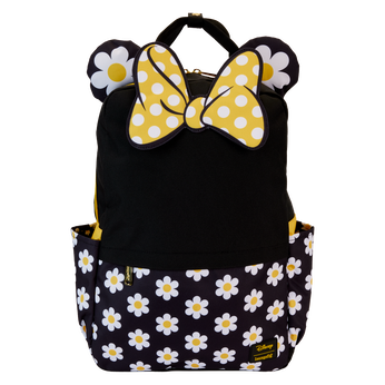Minnie Mouse Daisy All-Over Print Nylon Full-Size Backpack, Image 1