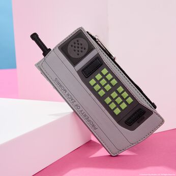 Saved By The Bell Zack Morris Retro Cell Phone Glow Large Card Holder, Image 2