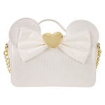 Minnie Mouse Iridescent Lace Wedding Crossbody Bag, , hi-res view 1