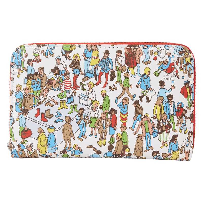 Where’s Waldo All-Over Print Zip Around Wallet, , hi-res view 1