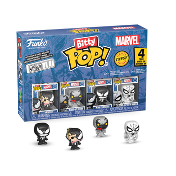 Bitty Pop! Spider-Man 4-Pack Series 3, Image 1