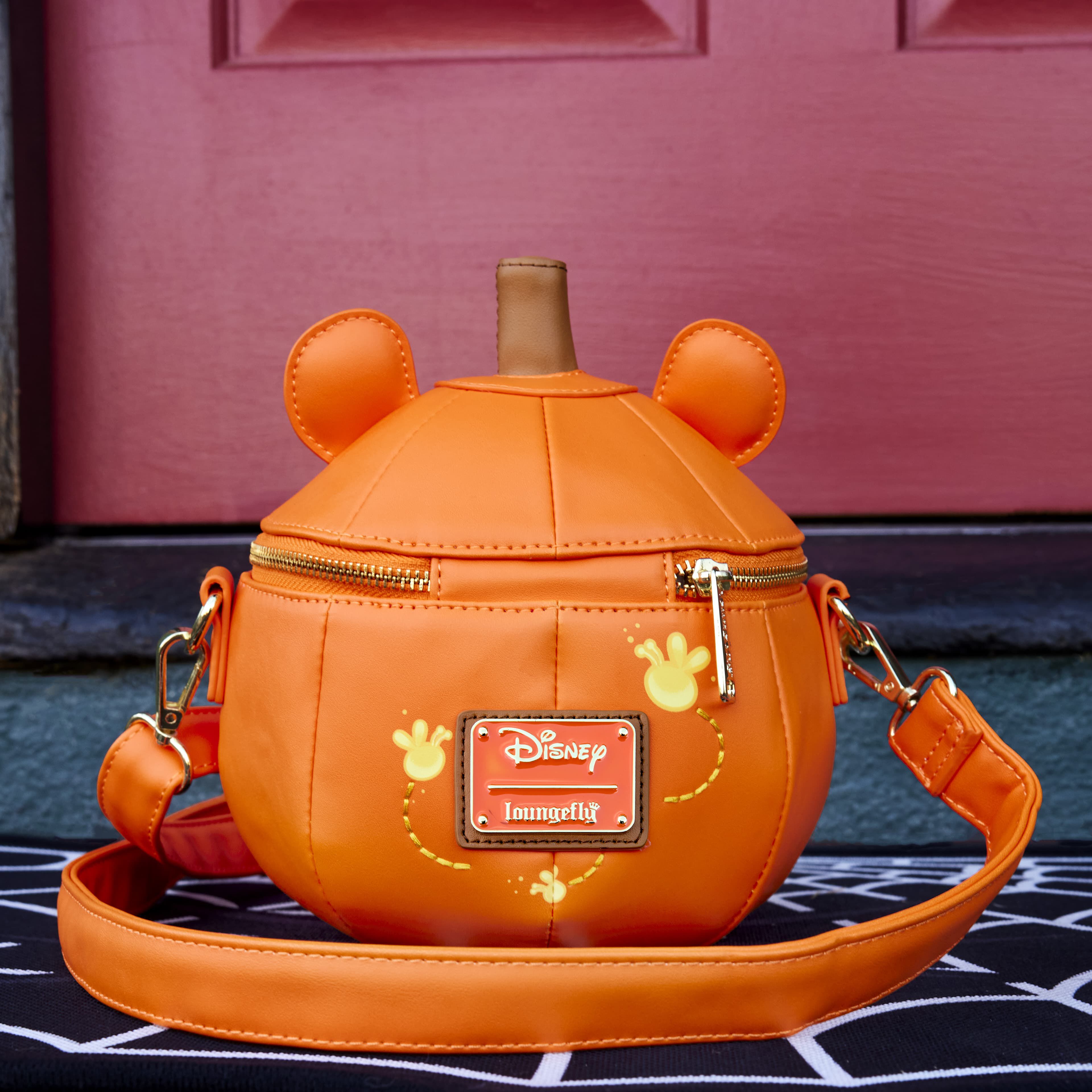 Winnie the Pooh Pumpkin Glow Crossbody Bag