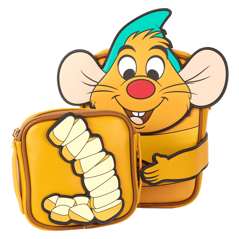 Cinderella 75th Anniversary Gus Gus Crossbuddies® Cosplay Crossbody Bag With Coin Bag, , hi-res view 4