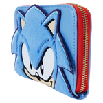 Sonic the Hedgehog Classic Cosplay Plush Zip Around Wallet, , hi-res view 4