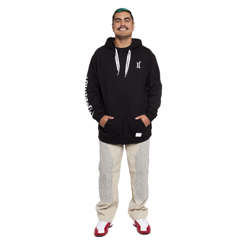 Buy Loungefly 25th Anniversary Logo Black Unisex Hoodie at Loungefly.