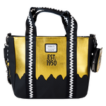 Peanuts 75th Anniversary Snoopy & Gang Tote Crossbody Bag With Coin Bag, , hi-res view 6