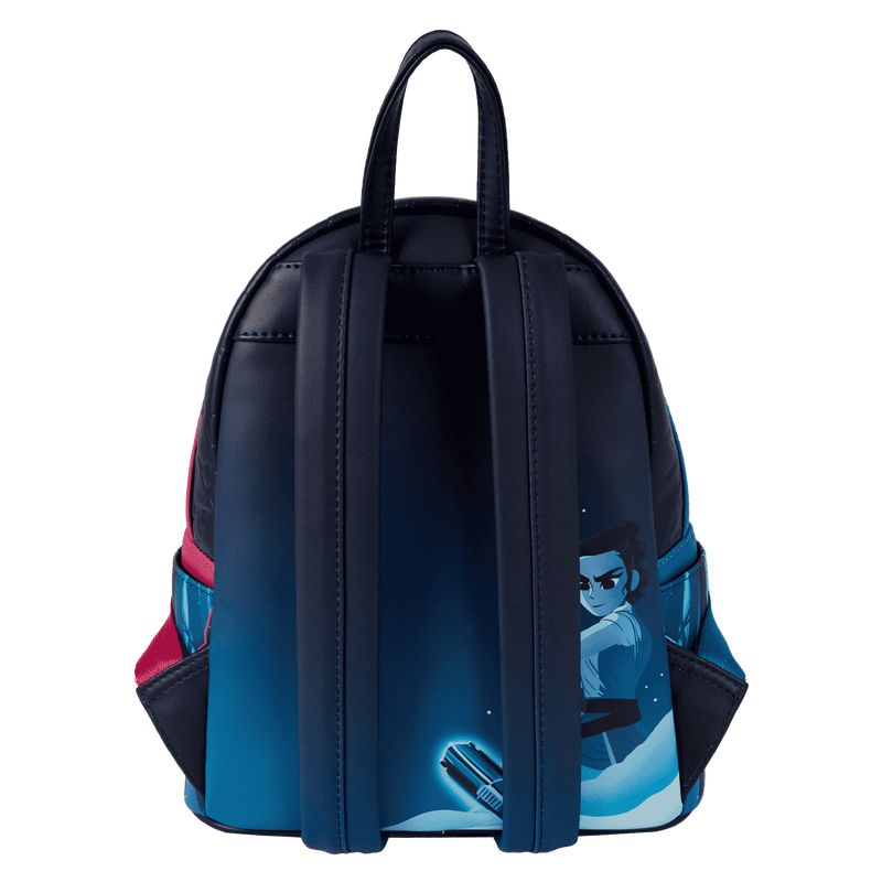 Star Wars: The Force Awakens Rey & Kylo Ren Light Up Mini Backpack, , hi-res view 7
