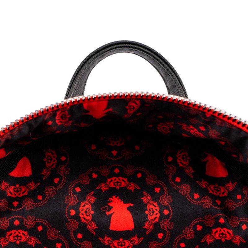 Alice in Wonderland Queen of Hearts Villains Scene Mini Backpack, , hi-res view 5