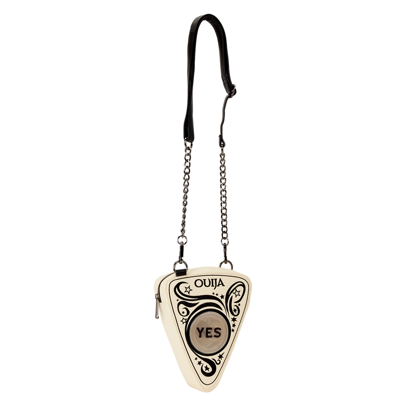 Ouija Planchette Lenticular Glow Figural Crossbody Bag, , hi-res view 5