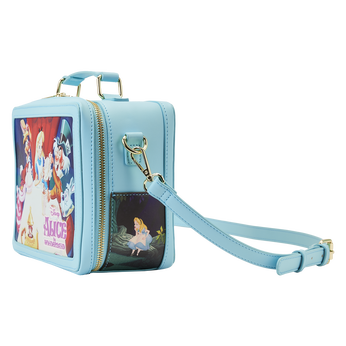 Alice in Wonderland Classic Movie Lunchbox Crossbody Bag, Image 2