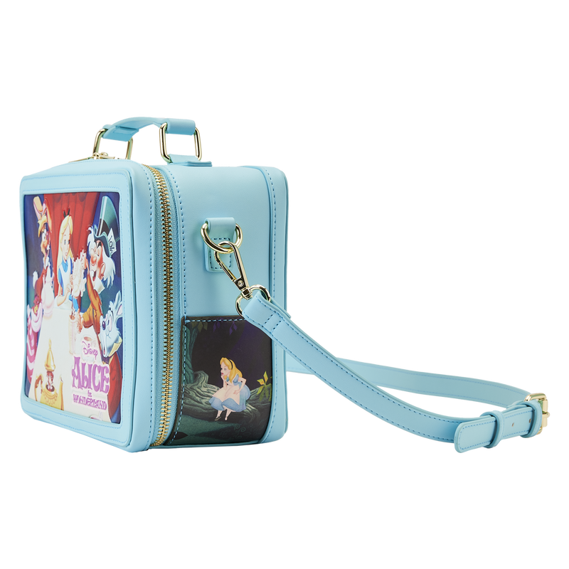 Alice in Wonderland Classic Movie Lunchbox Crossbody Bag, , hi-res image number 3