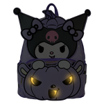 Sanrio Kuromi Pumpkin Light Up Glow Mini Backpack, , hi-res view 3