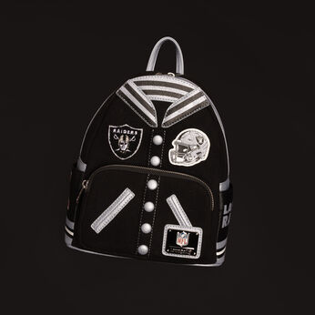 NFL Las Vegas Raiders Varsity Mini Backpack, Image 2