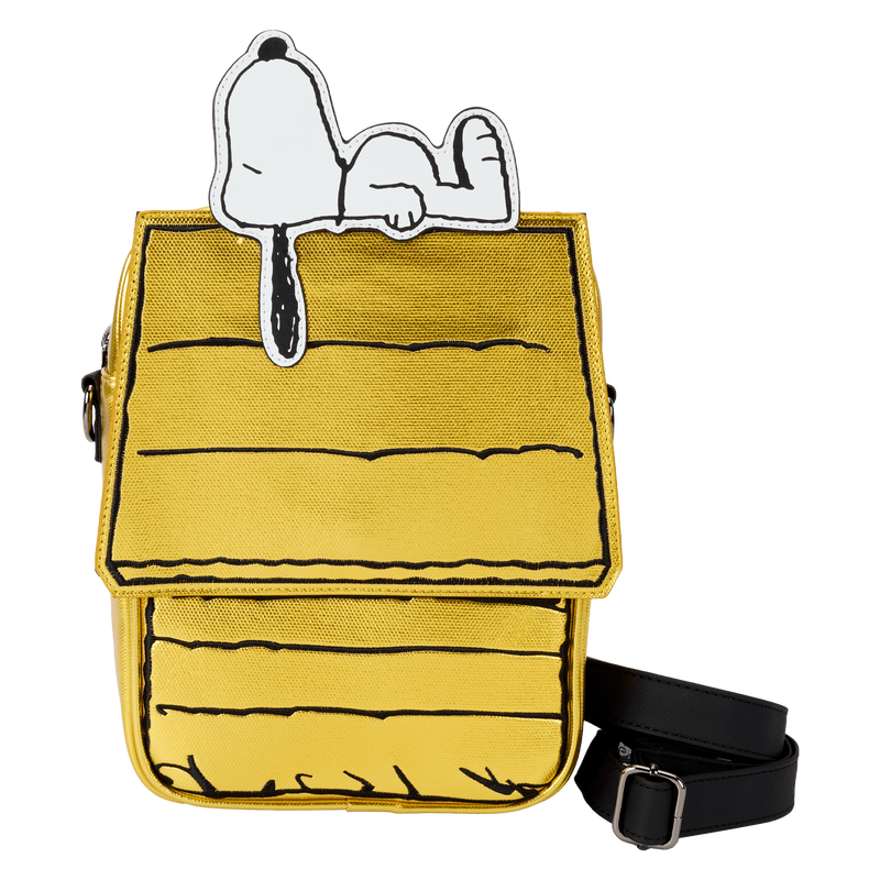 Peanuts 75th Anniversary Snoopy Doghouse Crossbody Bag, , hi-res view 1