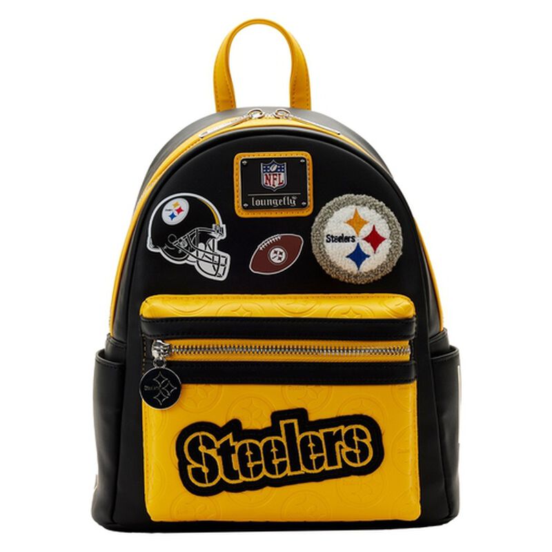NFL Pittsburgh Steelers Patches Mini Backpack, , hi-res view 1