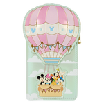 Mickey & Friends Hot Air Balloon Flap Wallet, , hi-res view 1