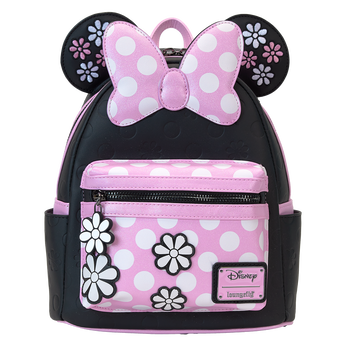 Minnie Mouse Floral Rock The Dots Mini Backpack, Image 1