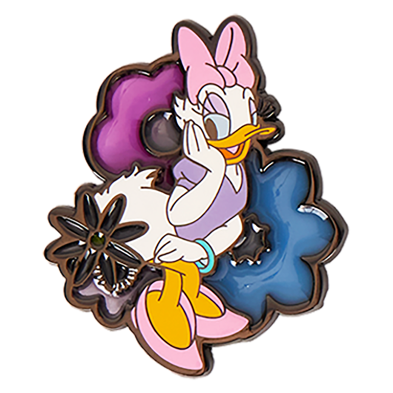 Daisy Duck 85th Anniversary Mystery Box Pin, , hi-res view 2