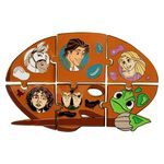 Tangled Paints Puzzle Blind Box Pin, , hi-res image number 2