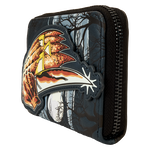 Halloween Michael Myers Jack-O'-Lantern Glow Zip Around Wallet, , hi-res view 5