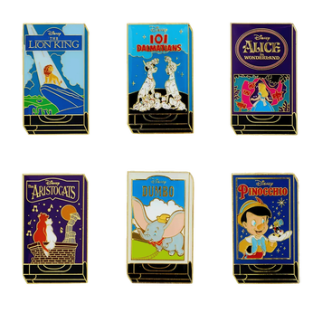 Classic VHS Covers Blind Box Pin - Disney,  Classic VHS Covers Blind Box Pin - Disney, Image 1
