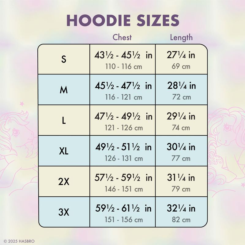 My Little Pony Clouds Tie-Dye Unisex Hoodie, , hi-res view 4