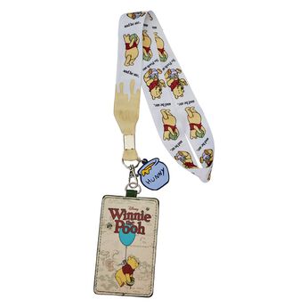 Winnie the Pooh Hunny Charm Lanyard with Card Holder, Image 1