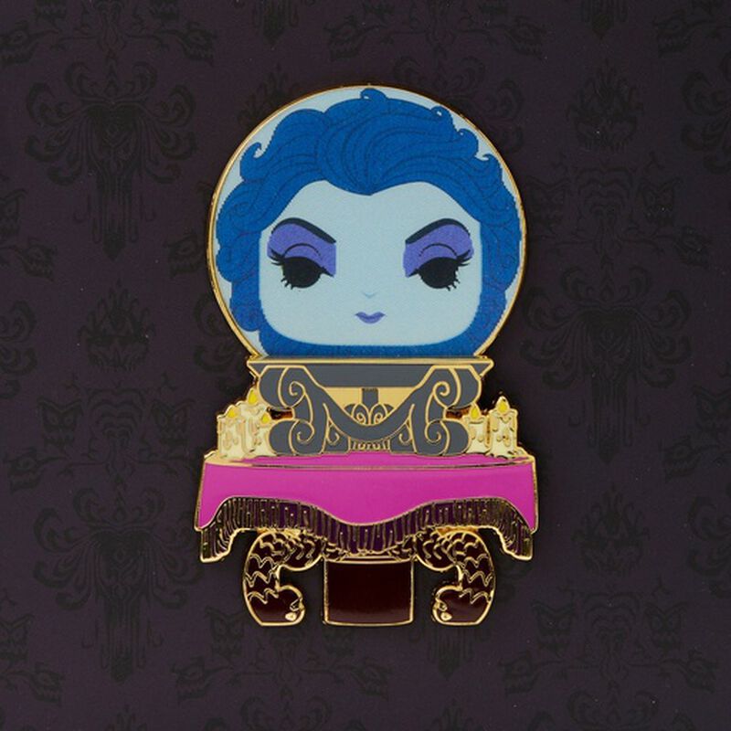 Funko Pop! by Loungefly Haunted Mansion Madame Leota Lenticular Pin, , hi-res image number 4