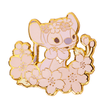Stitch & Angel Cherry Blossom Mystery Box Pin, , hi-res view 2