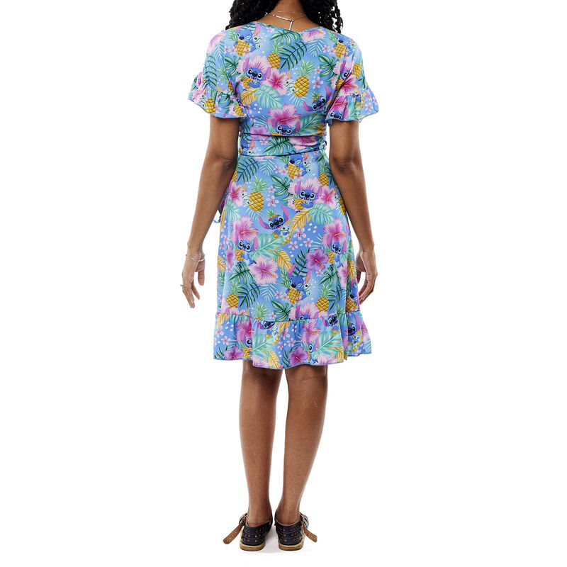 Stitch Shoppe Lilo and Stitch Tropical Wrap Ilana Dress, , hi-res view 4