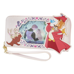 Sleeping Beauty Princess Series Lenticular Zip Around Wristlet Wallet, , hi-res view 1