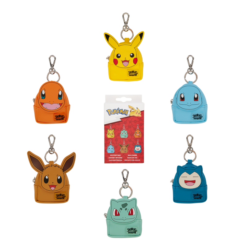 Pokémon Cosplay Mystery Mini Backpack Keychain Charm, , hi-res view 1