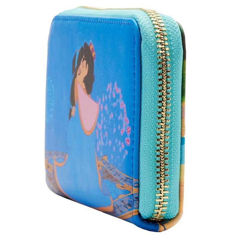 Aladdin Princess Scenes Zip Around Wallet, , hi-res view 3